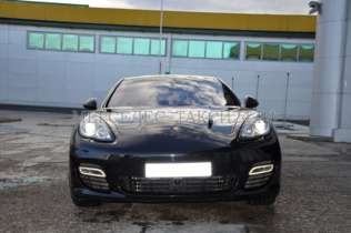 Прокат Porsche Panamera (Порше Панамера), черного цвета в Красноярске