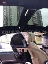 Прокат Mercedes 222 (Мерседес) черного цвета с бежевым салоном