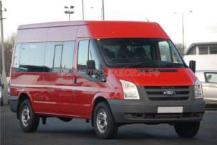Аренда Ford Tranzit (Форд), цвет красный, 13 мест