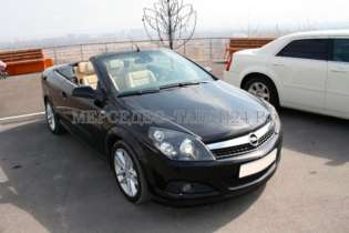 Прокат Opel Astra кабриолет, цвет черный