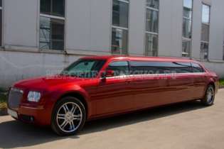 Аренда лимузина Chrysler, цвет красный, 9 мес