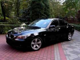 Прокат BMW 525 (БМВ), цвет черный