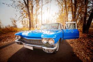 Прокат Cadillac Fleetwood, цвет синий